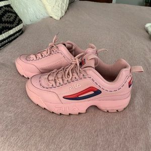 Pink Filas size 9